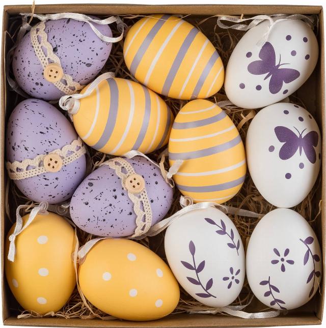 LIV & BO Velikonoční vajíčka 12 ks