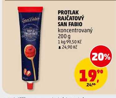 PROTLAK RAJČATOVÝ SAN FABIO, 200 g
