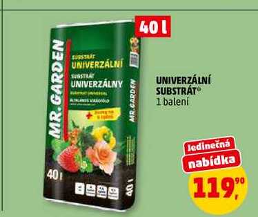 UNIVERZÁLNÍ SUBSTRÁT, 40 l