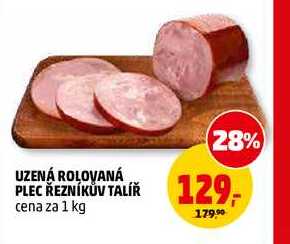 UZENÁ ROLOVANÁ PLEC ŘEZNÍKŮV TALÍŘ, 1 kg 