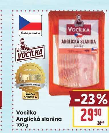 Vocílka Anglická slanina 100 g
