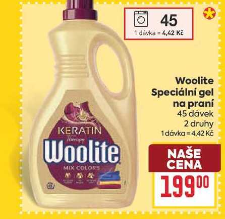 Woolite Speciální gel na praní 45 dávek 