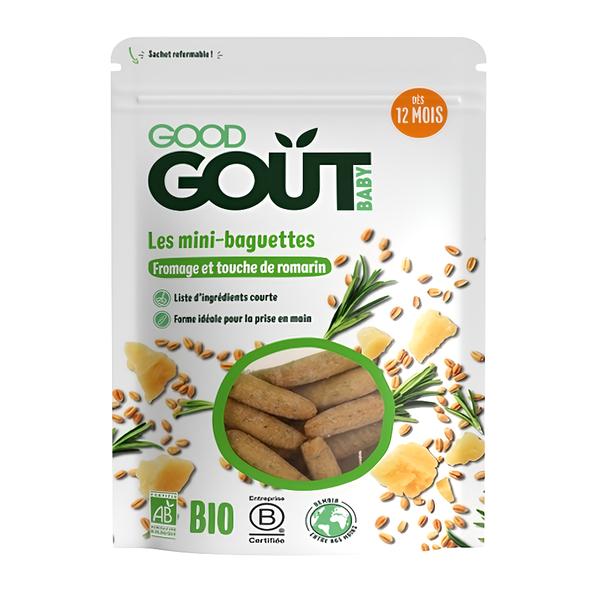 Good Gout BIO Mini bagetky s rozmarýnem a sýrem