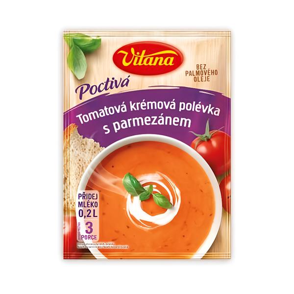 Vitana Tomatová krémová polévka s parmezánem