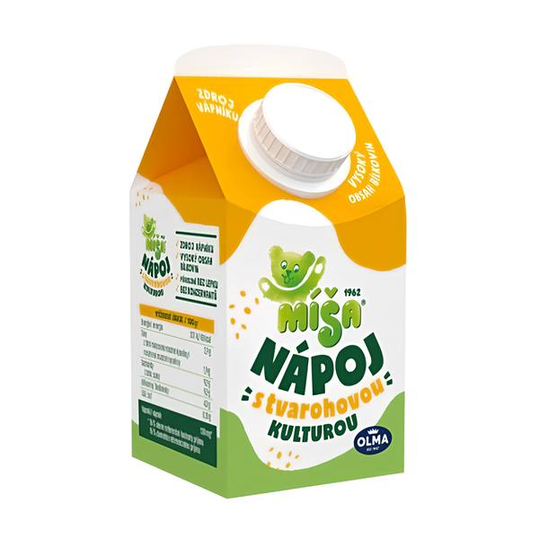 Míša Nápoj s tvarohovou kulturou