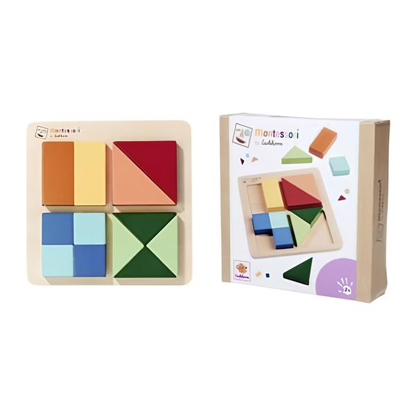 Simba Toys Montessori Čtverce skládačka puzzle