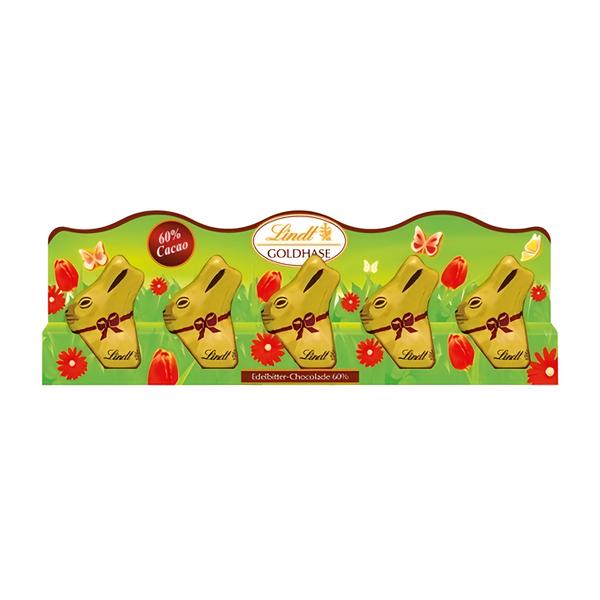 Lindt Mini Gold Bunny Dark 5x10g