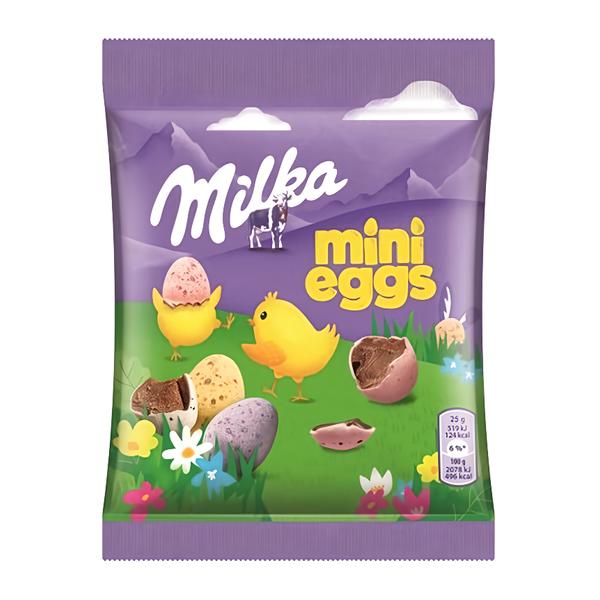Milka Mini vajíčka v cukrové polevě, mléčná čokoláda