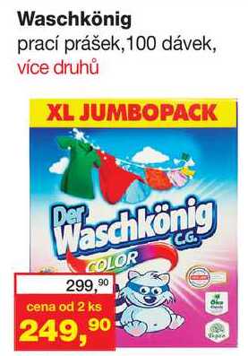 Waschkönig 100 dávek