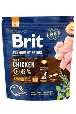 Brit Premium Dog By Nature Senior S M 1kg