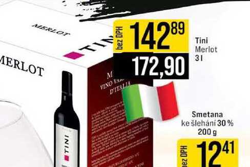 Tini Merlot 3l