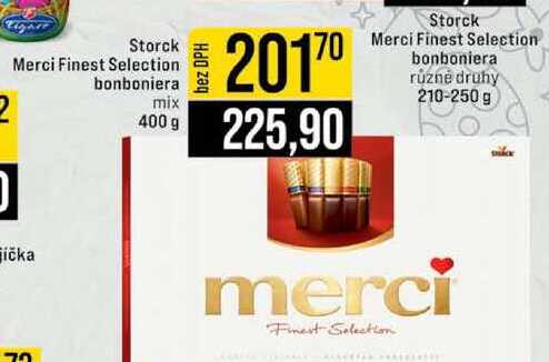 Storck Merci Finest Selection bonboniera mix 400 g