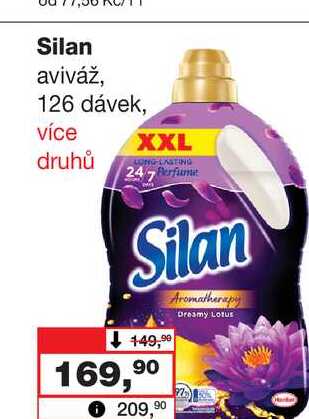 Silan aviváž, 126 dávek