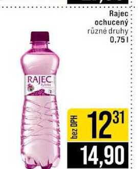 Rajec ochucený různé druhy 0,75l