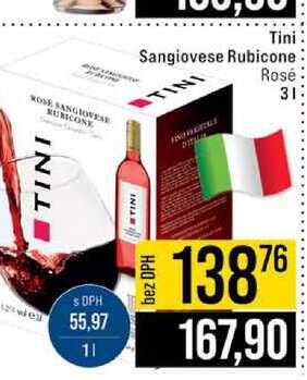 TINI Sangiovese Rubicone Rosé 3l