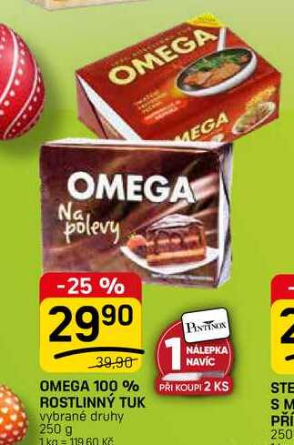 ROSTLINNÝ TUK vybrané druhy 250 g 