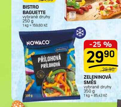 ZELENINOVÁ SMĚS vybrané druhy 350 g