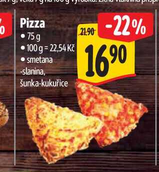 Pizza 75g  