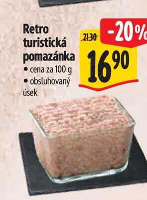 Retro turistická pomazánka  100 g