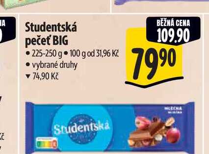  Studentská pečeť BIG 225-250 g 