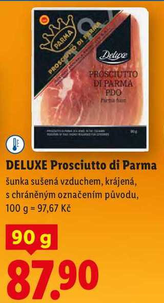 DELUXE Prosciutto di Parma, 90 g
