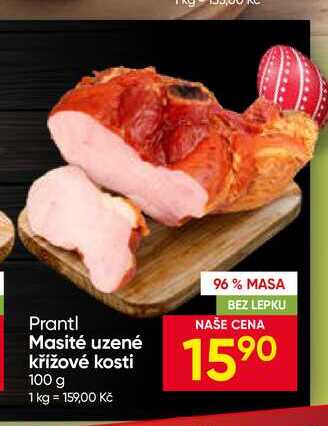 Prantl Masité uzené křížové kosti 100 g