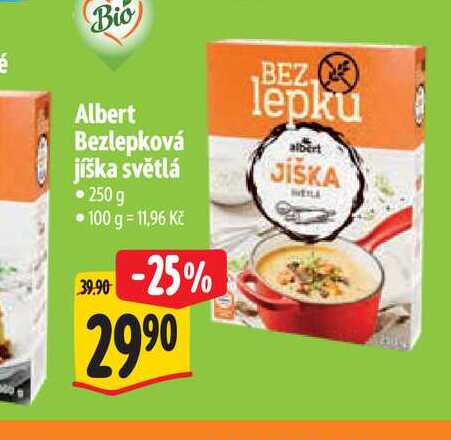  Albert Bezlepková jíška světlá světlá 250g 