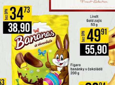 Figaro banánky v čokoládě 200 g 