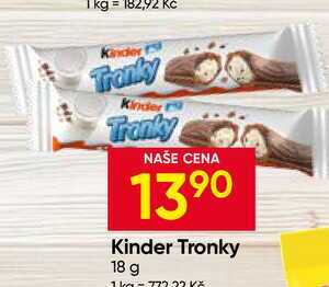 Kinder Tronky 18 g