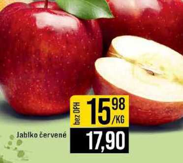 Jablko červené 1kg