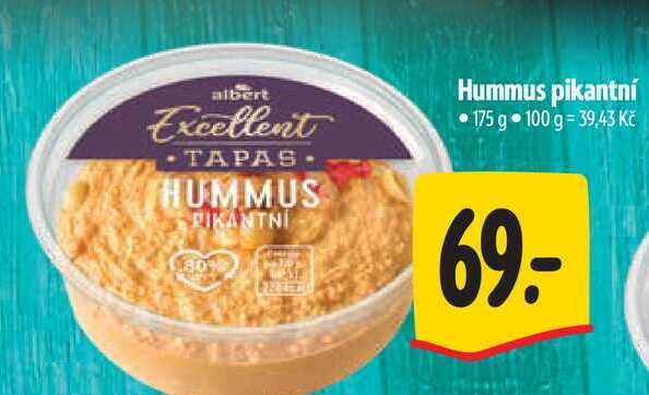   Hummus pikantní 175 g  