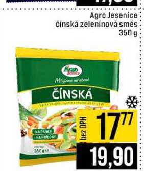 Agro Jesenice čínská zeleninová směs 350 g 