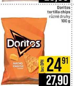 Doritos tortilla chips různé druhy 100 g