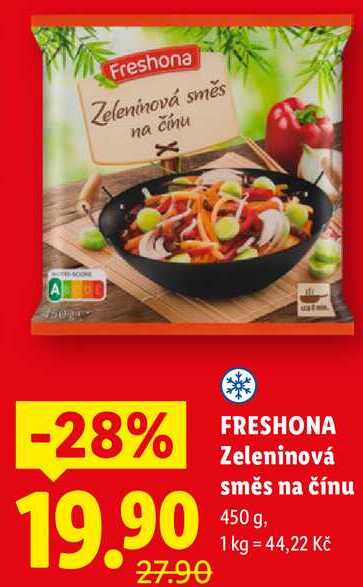 FRESHONA Zeleninová směs na čínu, 450 g