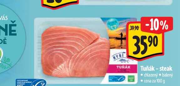   Tuňák - steak 100 g 