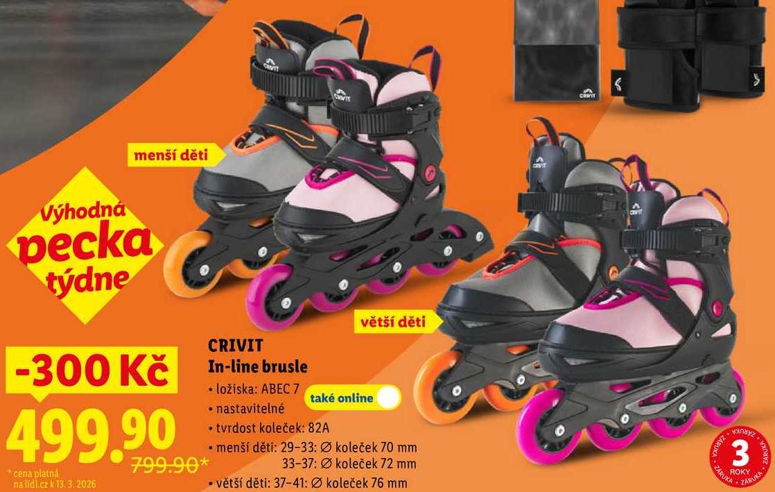 CRIVIT In-line brusle