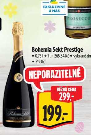   Bohemia Sekt Prestige 0,75 l
