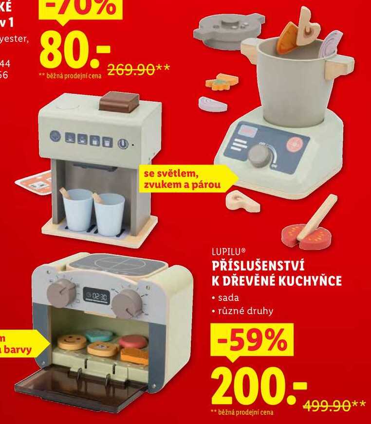 PŘÍSLUŠENSTVÍ K DŘEVĚNÉ KUCHYŇCE