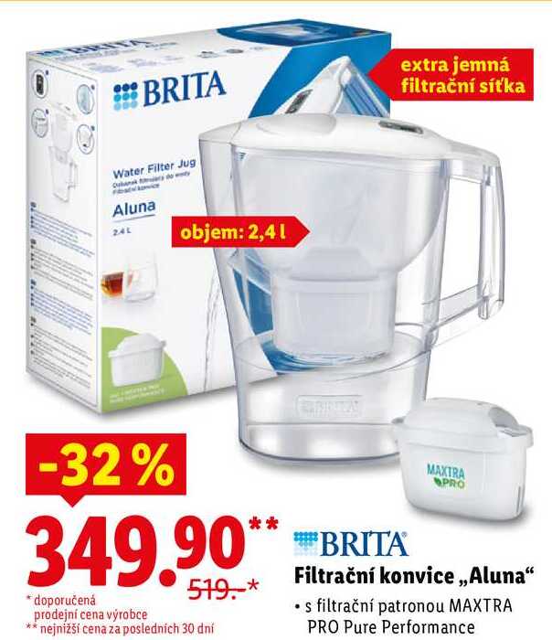 Filtrační konvice ,,Aluna" 