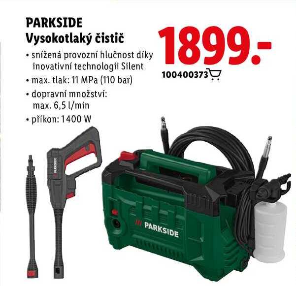 PARKSIDE Vysokotlaký čistič