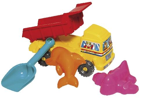 Sada nákladní auto a formičky, 1 KS