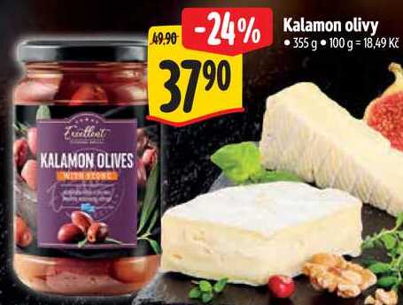 Kalamon olivy, 355 g 
