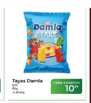 Tayas Damla želé 80g