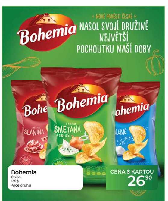 Bohemia Chips 130g