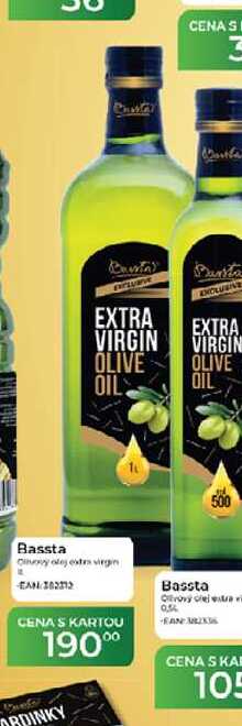 Bassta extra panenský olivový olej 1l