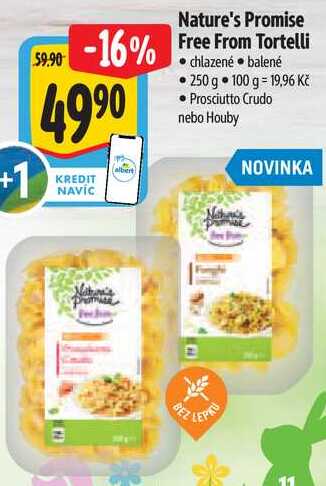 Nature's Promise Free From Tortelli, 250 g