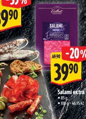 Salami extra, 85 g