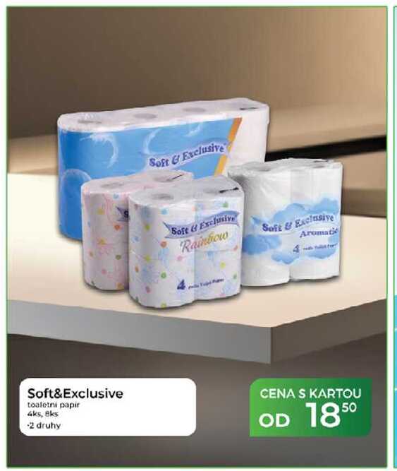Soft&Exclusive toaletní papír 4ks