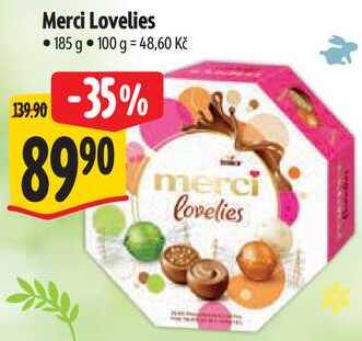 Merci Lovelies, 185 g 