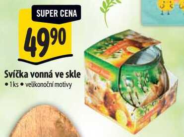 Svíčka vonná ve skle 